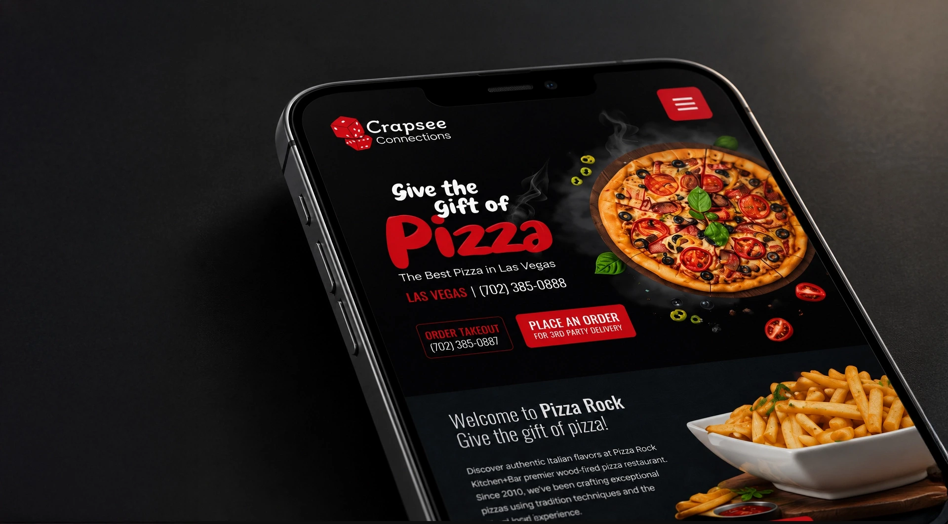 Pizza Landing Page UI/UX