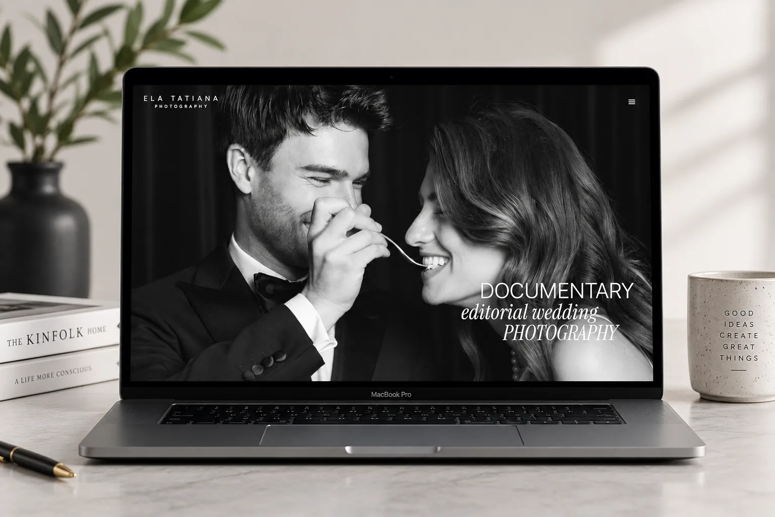 Editorial Wedding Photography Website