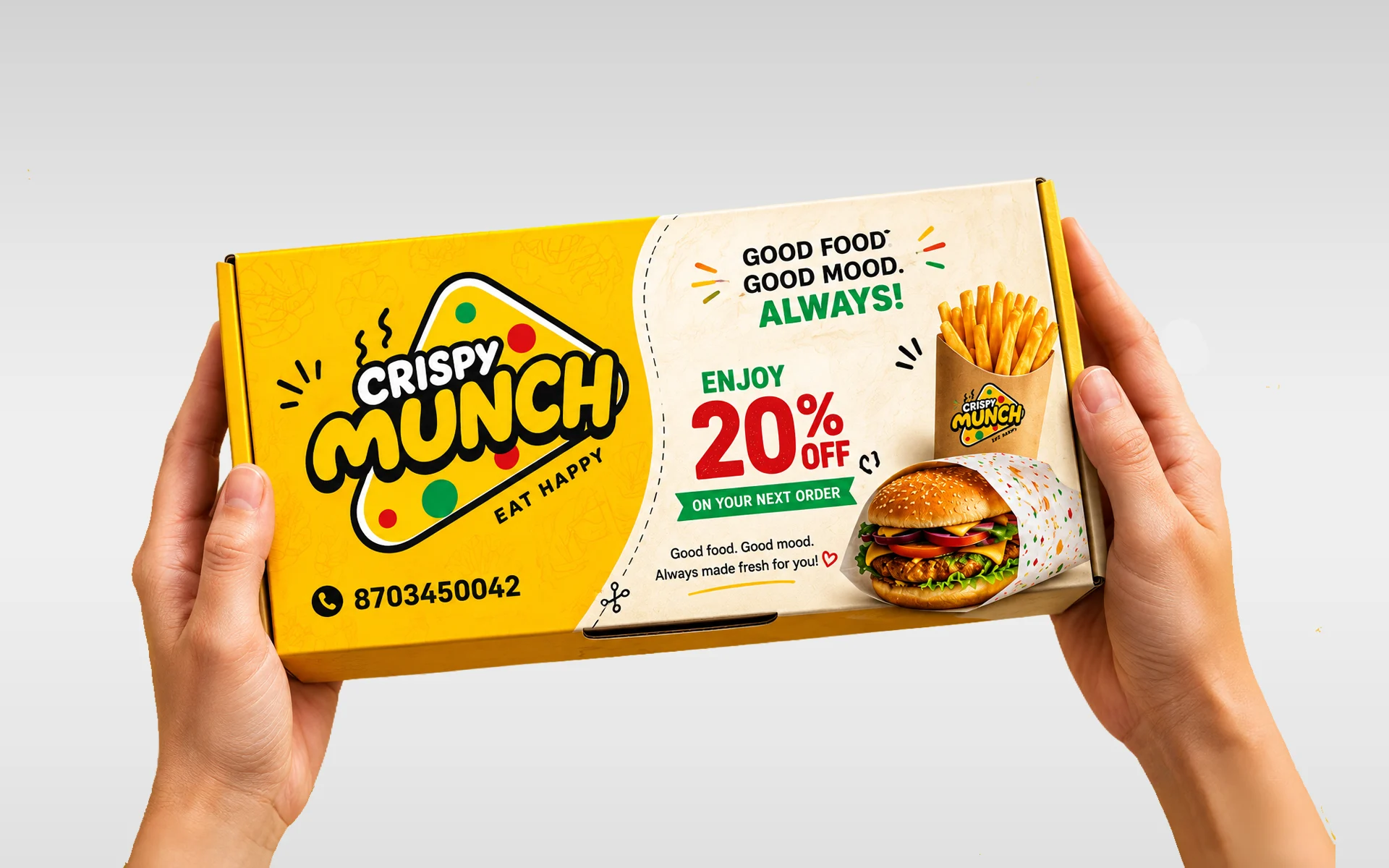 Food Logo Branding & Packaging Design