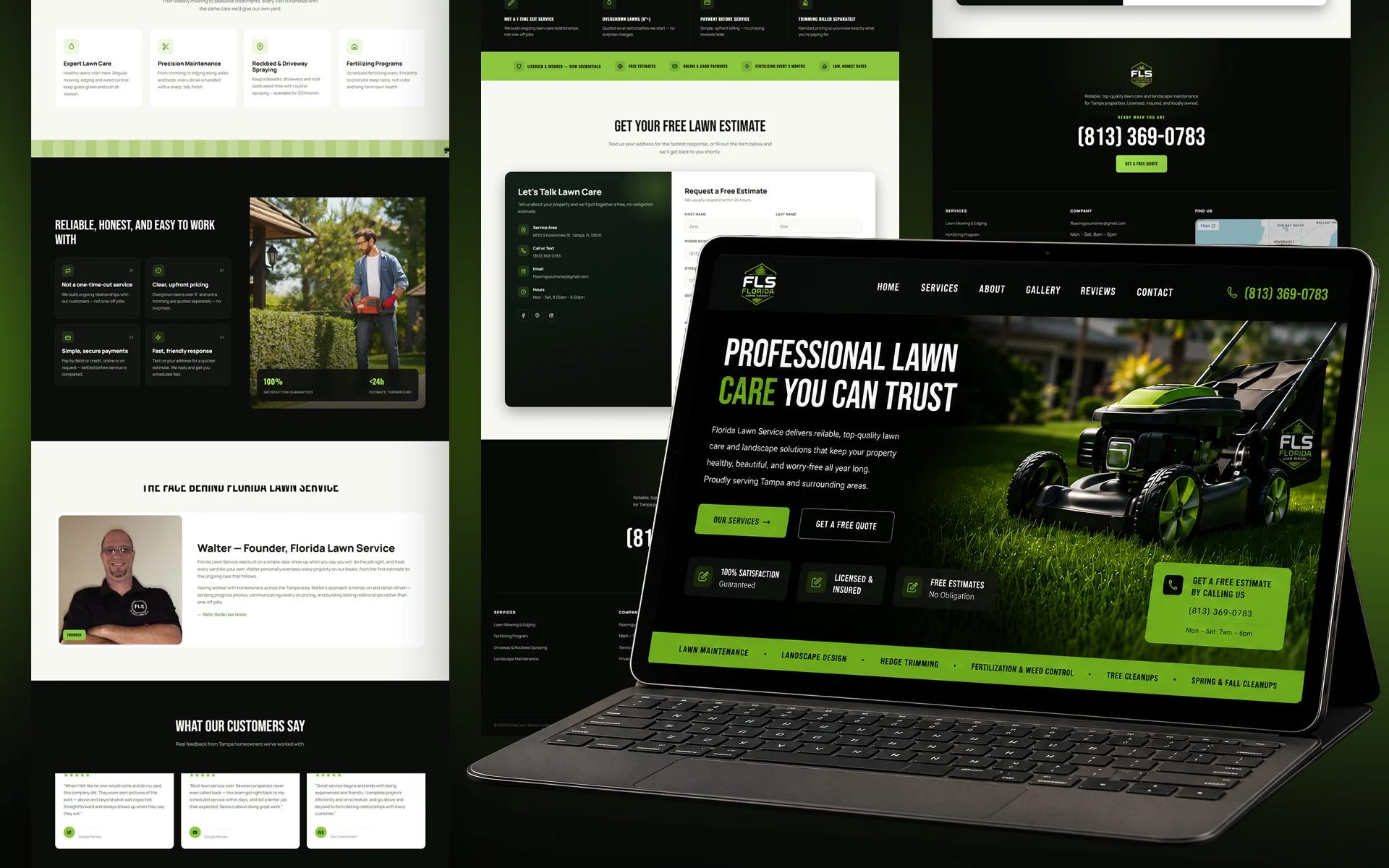 Digital Makeover for a Lawn Care Services
