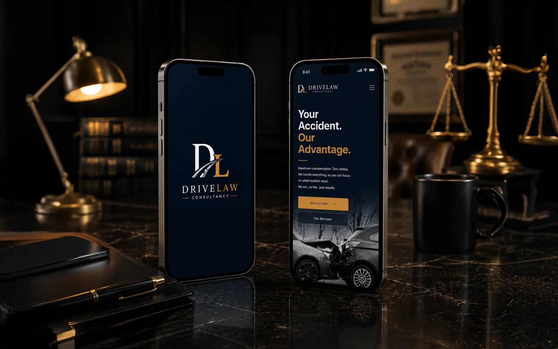 Insurance Lawyer Website
