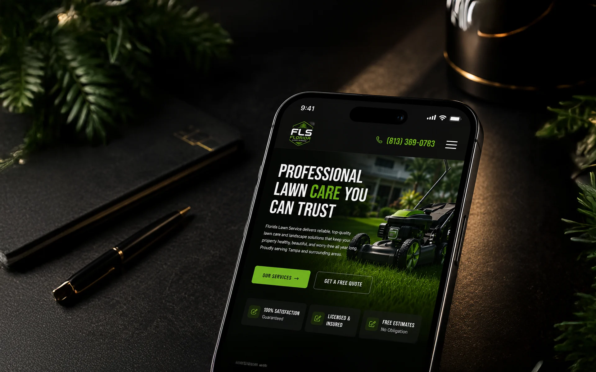 Digital Makeover for a Lawn Care Services