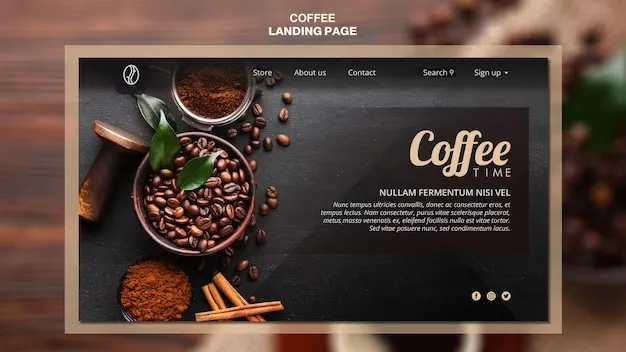 Coffee Website Design