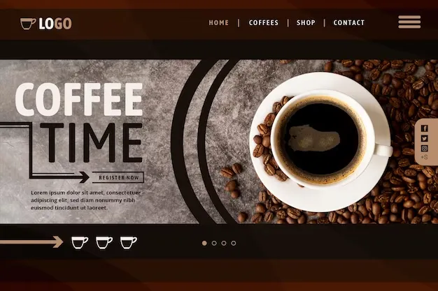 Coffee Website Design